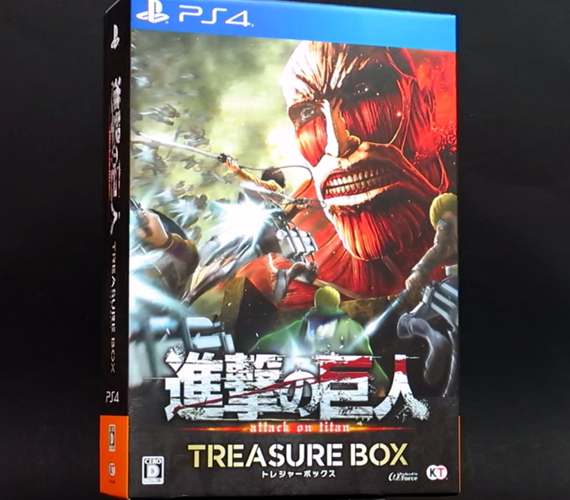進擊的巨人 限定版「TREASURE BOX」